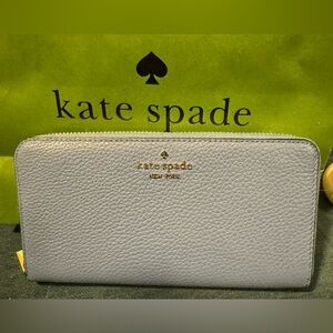 NWOT Kate Spade Blue Wallet